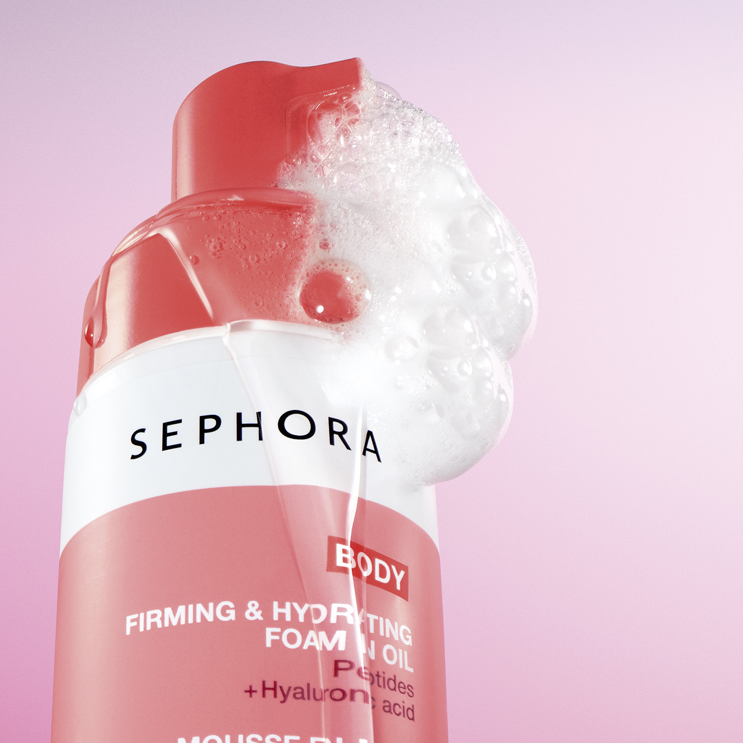 LIFT & FIRM ESPUMA EN ACEITE REAFIRMANTE E HIDRATANTE (ESPUMA REAFIRMANTE CORPORAL PARA CUIDADO DE LA PIEL)